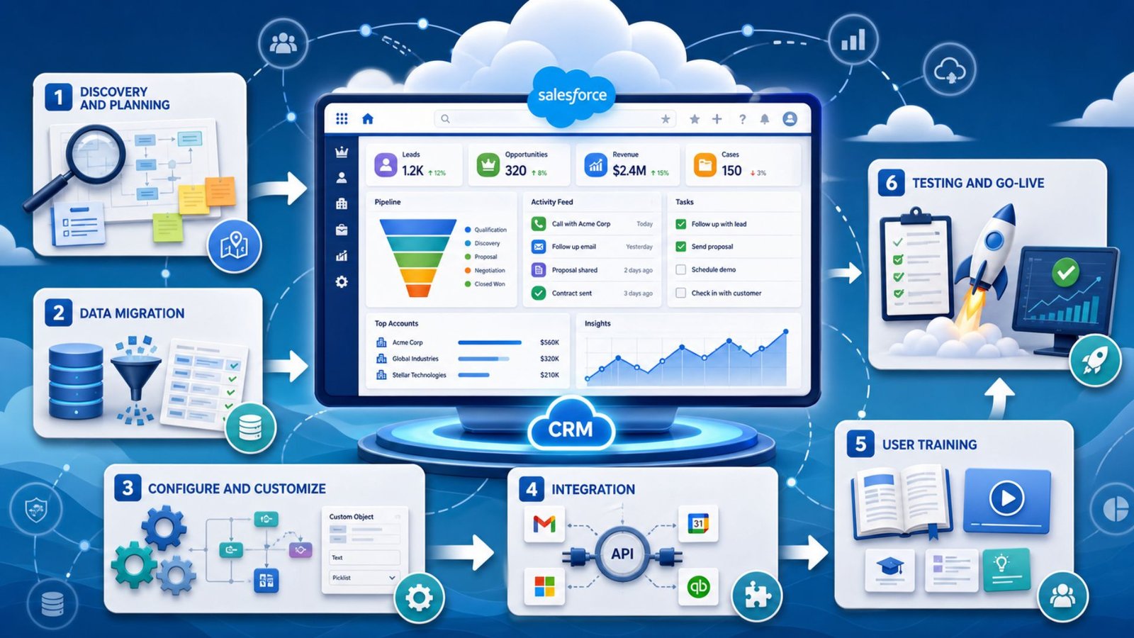 Implementing Salesforce CRM: What to Expect